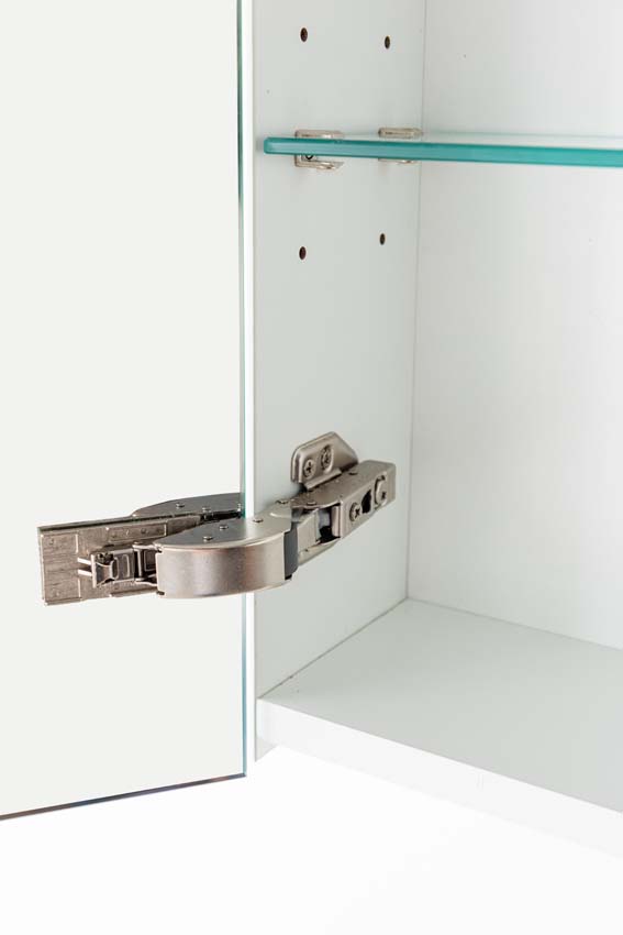 Armoire de toilette Tim avec portes miroir double 120x70cm
