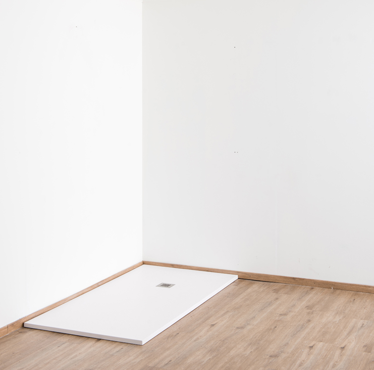 Receveur de douche Minimalism composite avec gelcoat blanc 180x90cm