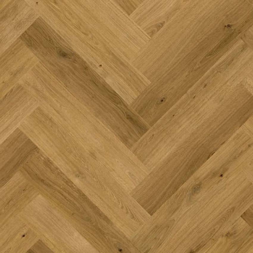 Stratifié Quick-Step Impressive Design 8mm chevrons chêne cannelle 65,5x13,1cm