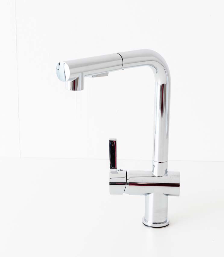 Robinet de cuisine Maeve chromé avec bec extractible Robinet de cuisine Maeve chromé avec bec extractible