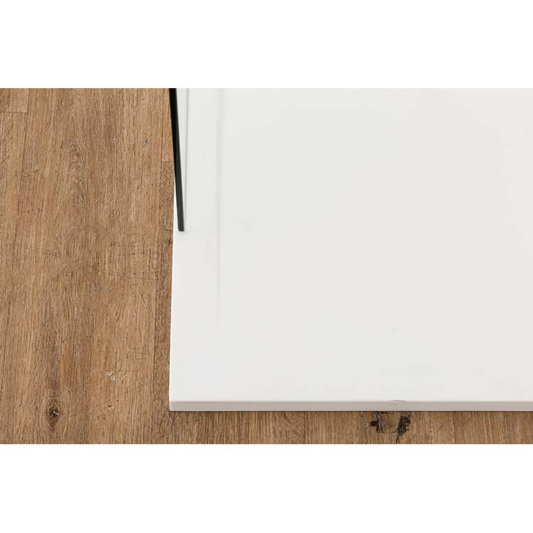 Paroi de douche à litalienne Anais verre clair avec kit de profilés chromé 117x200cm