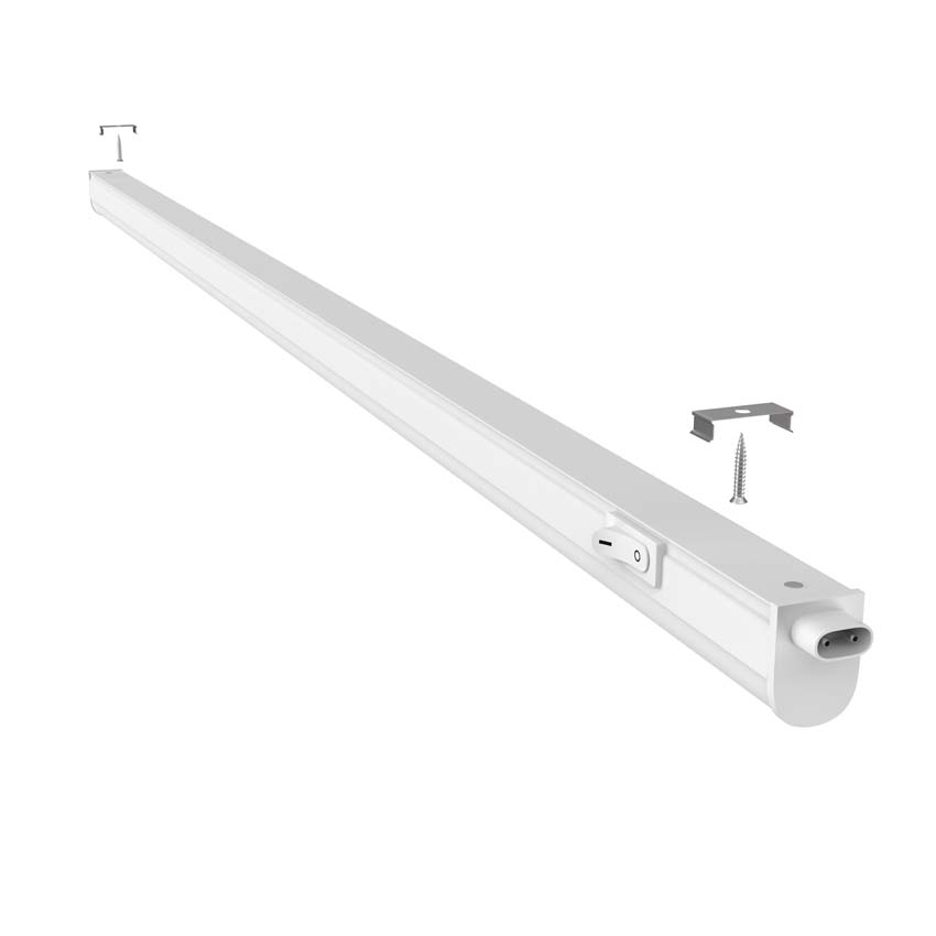 Éclairage de cuisine - blanc - 87,3cm - LED - 10W - 4000K - raccordable