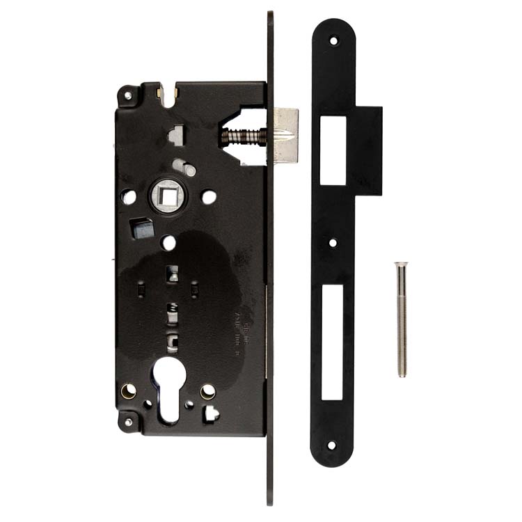 Serrure pro AGB noir cylindre 85mm