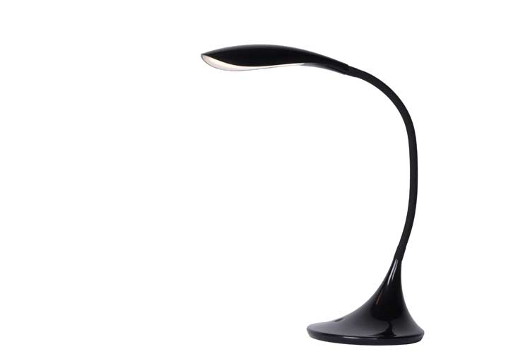 Lucide EMIL - Bureaulamp - Ø 17 cm - LED Dimb. - 1x4W 3000K - Zwart