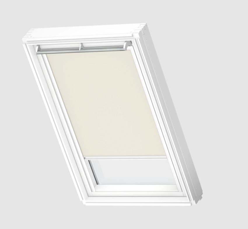 Store enrouleur Velux occultant à commande manuelle beige SK08 1085SWL