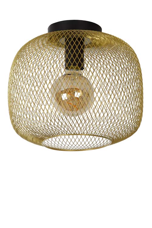 Lucide MESH - Applique murale - Ø 30 cm - E27 - Or Mat