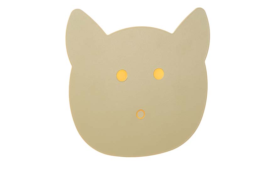 Applique chambre denfant - vert - dimmable - LED 1x7W - 2600K/2700K