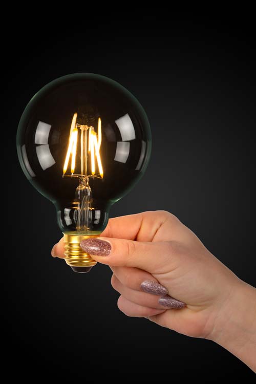 G125 Class A - Ampoule filament - Ø 12,5 cm - LED - E27 - 1x7W 2700K - Transparent