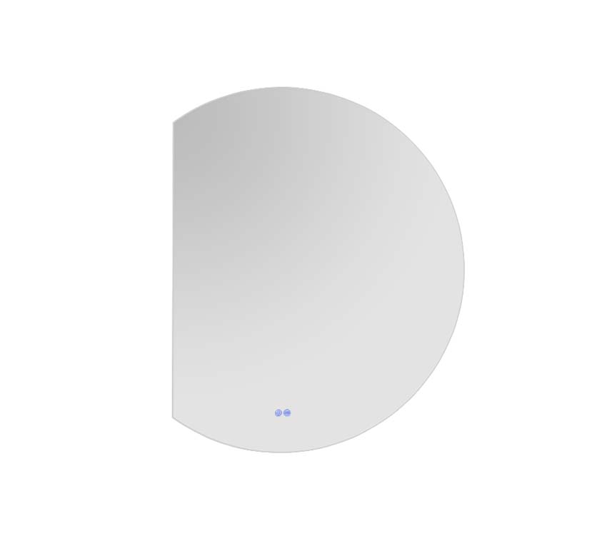 Spiegel organisch LED + anti-condens 100x80cm