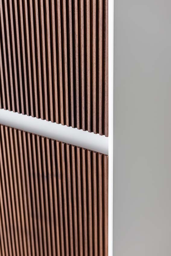 Meuble de salle de bains Falk noyer suspendu avec lavabo simple blanc mat 120cm Meuble de salle de bains Falk noyer suspendu avec lavabo simple blanc mat 120cm