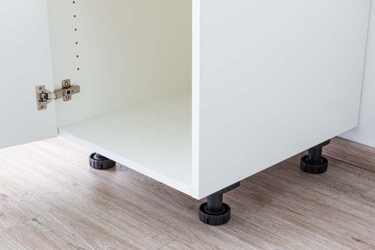 Armoire de cuisine Plenti meuble bas, blanc, 50x78cm