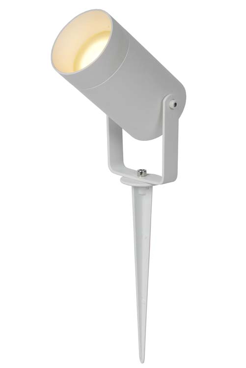 Lucide TAYLOR - Grondspie Buiten - Ø 10 cm - 1xGU10 - Wit