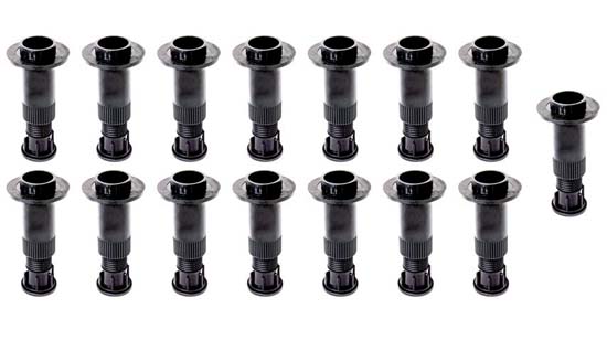 Potenset voor SMC douchebakken 15 stuks