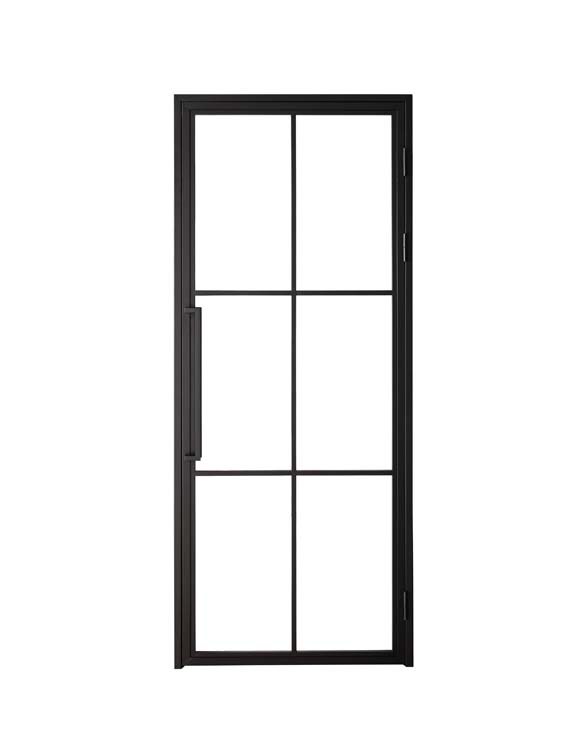 Porte intérieure Fer forgé 6W Tara 980 x 2349 mm Gauche