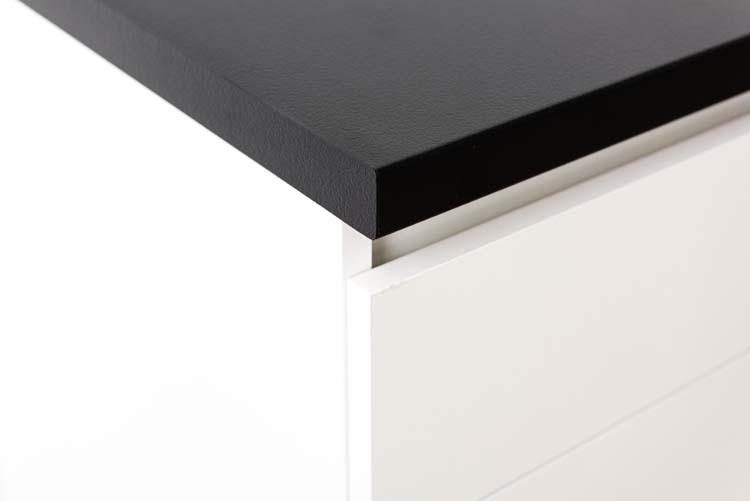 Keukenkast Plenti onderkast met 3 lades 60cm wit