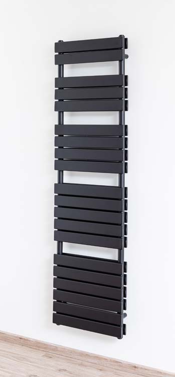 Radiateur sèche-serviette Dex double noir 183,6 x 50 cm 1594 Watt