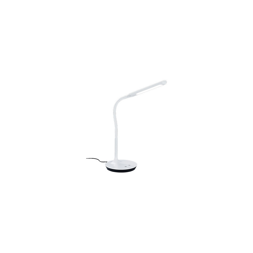 Bureaulamp - wit - 40x16,4x41cm - dimbaar - LED - 1x5W - 3000/4000/5000K - touchbediening