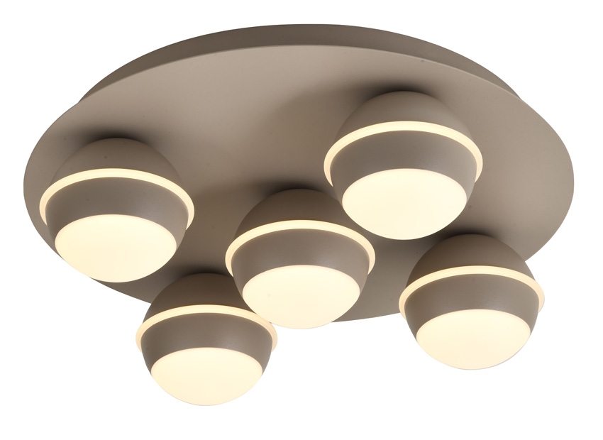 Plafonnier - sable - Ø40cm - dimmable - LED - 1x36W - 3000K