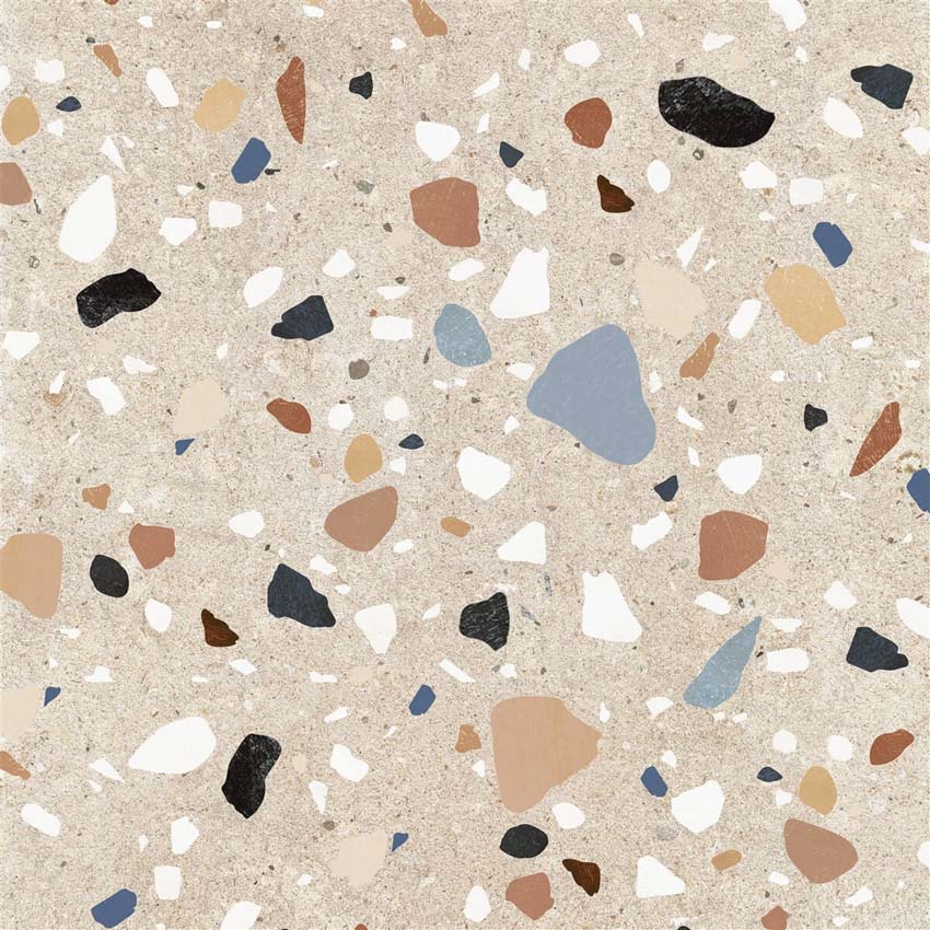 Vloer- en wandtegel Terrazzo Amigos 60x60cm