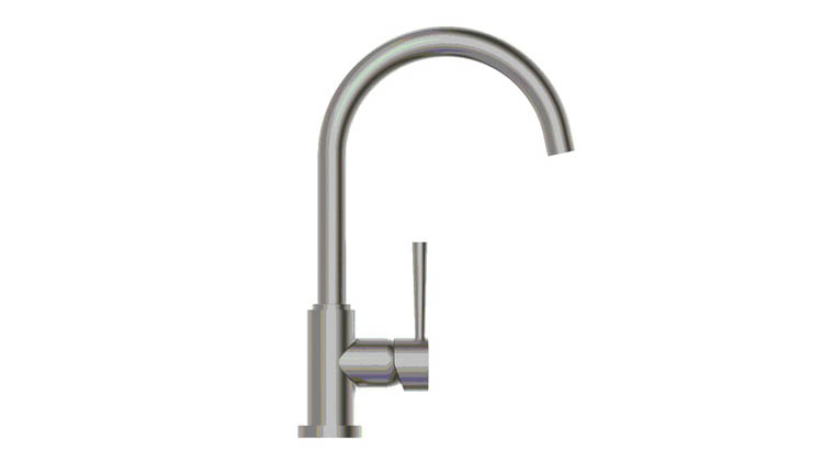 Keukenkraan Charlotte inox