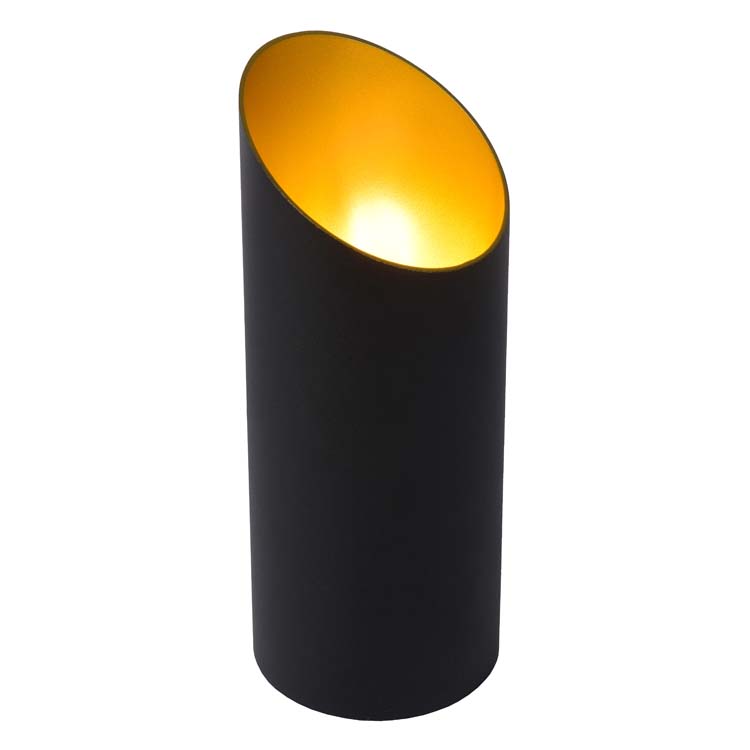 Lampe de table - noir - Ø9,6cm - E27 - 40W