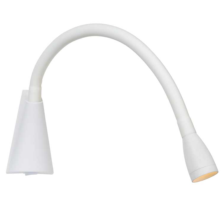 Lucide GALEN-LED - Lampe de chevet - LED - 1x3W 3000K - Blanc