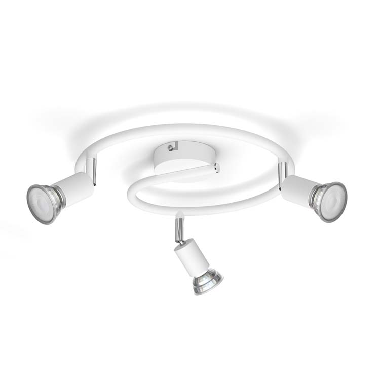 Spot en applique Blanc 3x50W