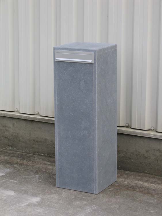 Brievenbus Blegny blauwsteen klein