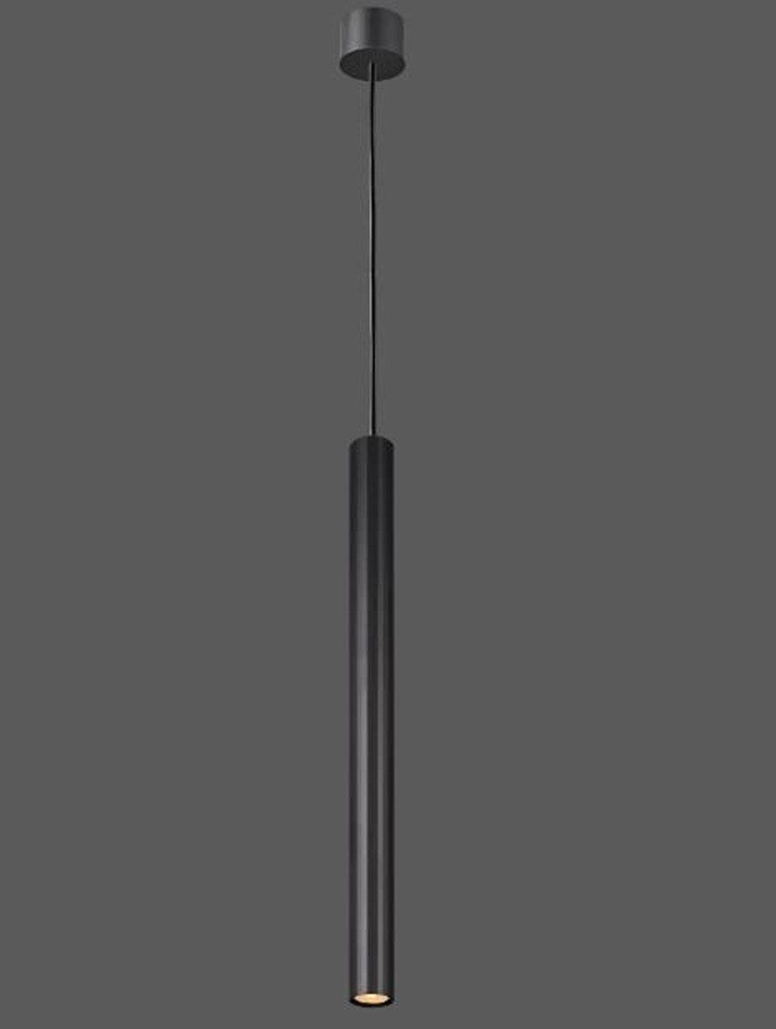 Suspension - noir - 60cm - dimmable - GU10 MR11 - 1x35W
