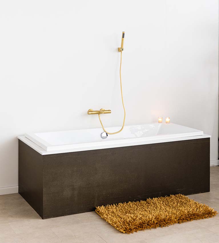 Baignoire encastrable Colin blanc brillant 180x80cm