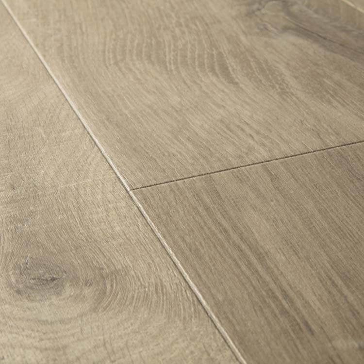 Stratifié Quick-Step Impressive Ultra 12mm chêne doux brun clair 138x19cm