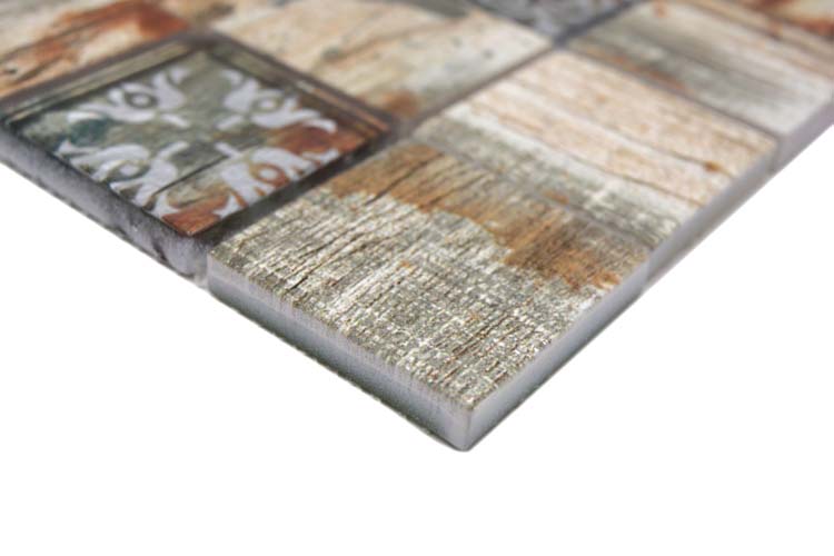 Mosaïque Crystal Mix brun mat 29,8x29,8cm
