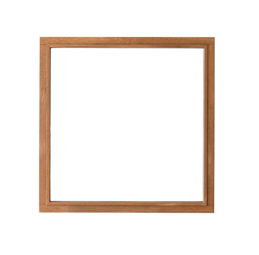 Châssis fixe Trae bois Meranti 46mm naturel L900xH900mm