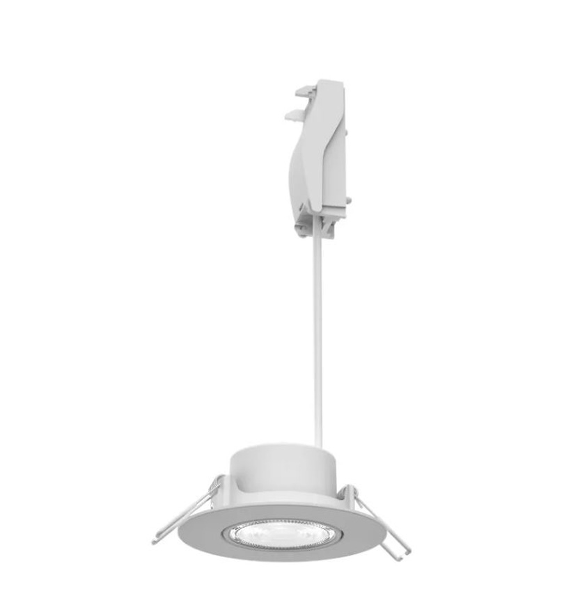 Spot encastrable - blanc - 8,7x6x10,7cm - LED - 1x5W - 4000K - IP20