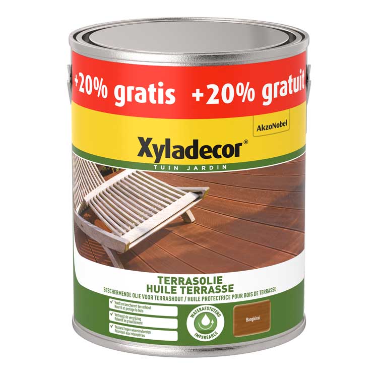 Xyladecor terrasolie bangkirai 3l