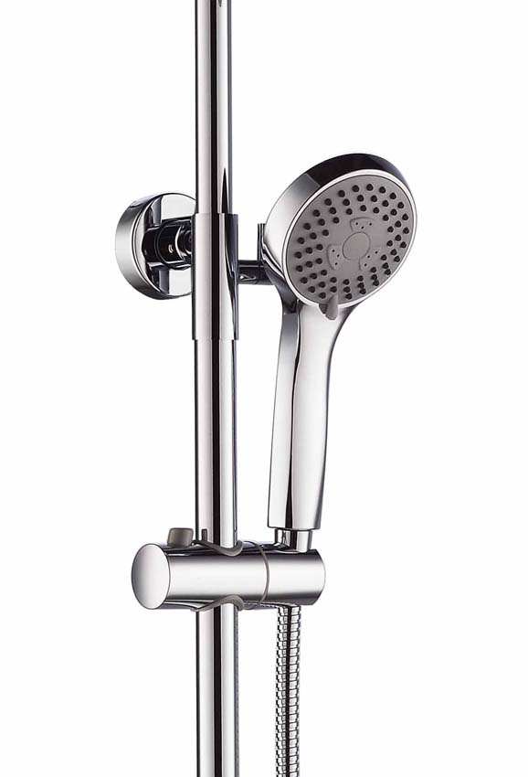 Doucheset thermostatisch Homer met cooltouch chroom