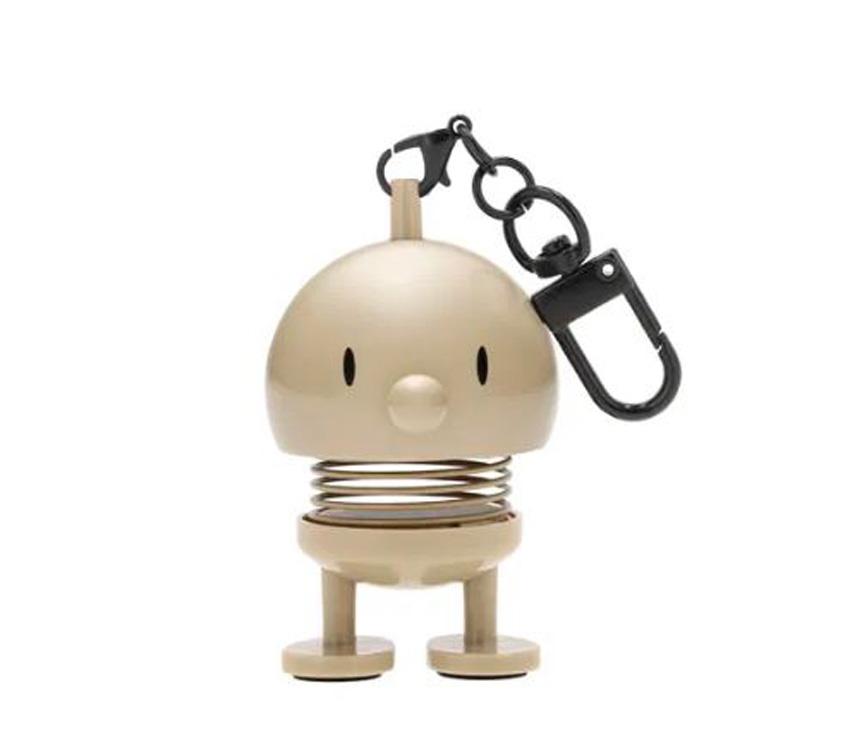 Hoptimist Bag charm latte XS