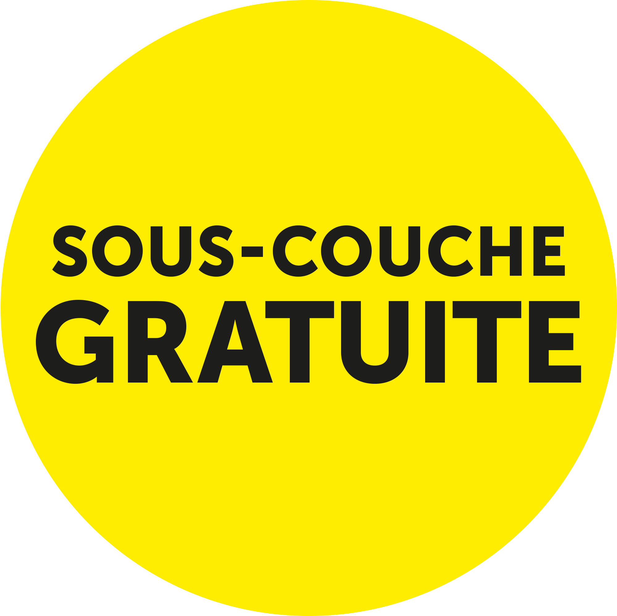 Sous-couche gratuite