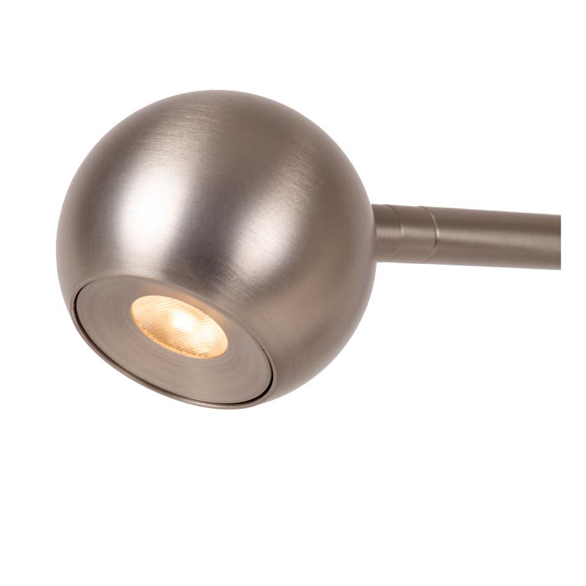 Lucide Premium Montana - Lampe de table - LED dimmable - 1x5W 2700K - Café