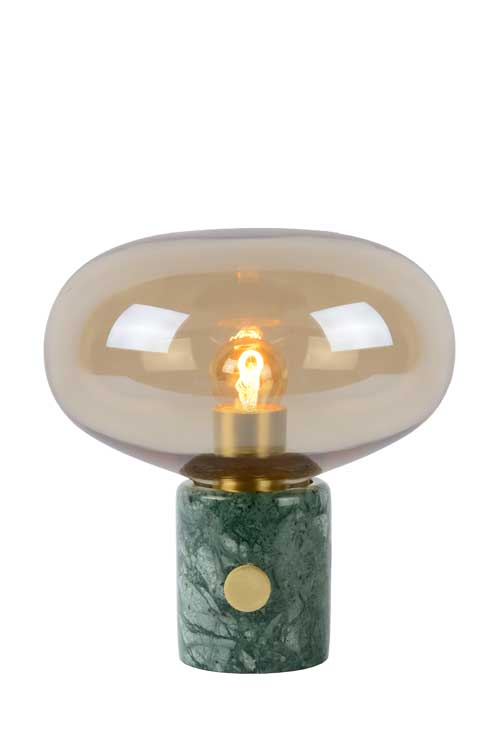 Lucide CHARLIZE - Tafellamp - Ø 23 cm - E27 - Amber