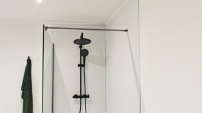 Revêtement de paroi de douche Milo set 91,4 + 152,4 x 243,8cm blanc Revêtement de paroi de douche Milo set 91,4 + 152,4 x 243,8cm blanc