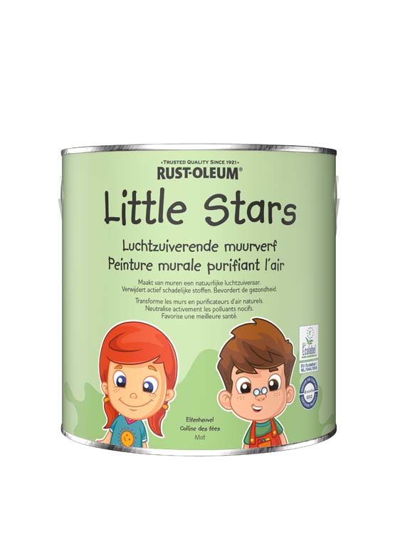 Little stars peinture murale purificatrice d'air colline des elfes 2.5L