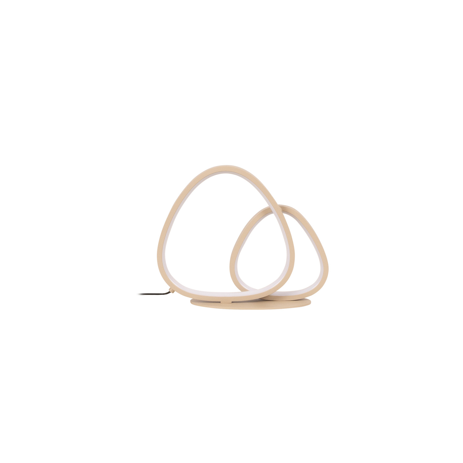 Lampe de table - LED Dim. - CCT - 1X16W 2700K/4000K - Taupe