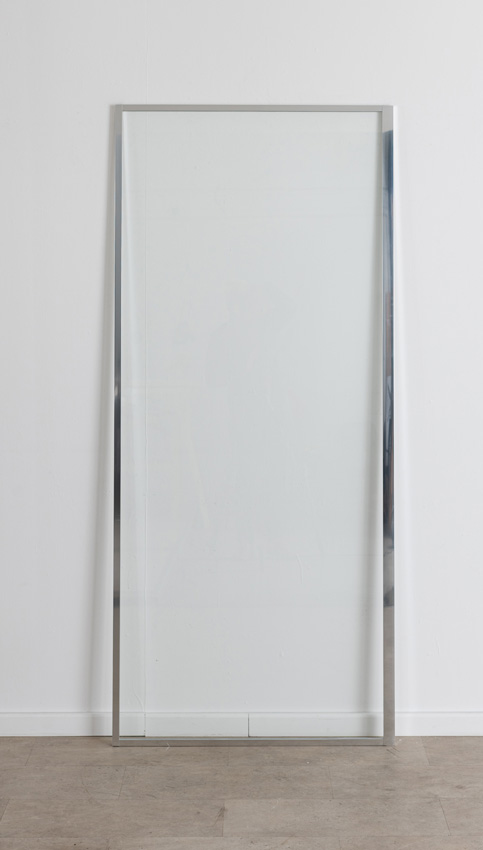 Vaste douchewand Ulani klaar glas/chroom profiel 88-89x200cm