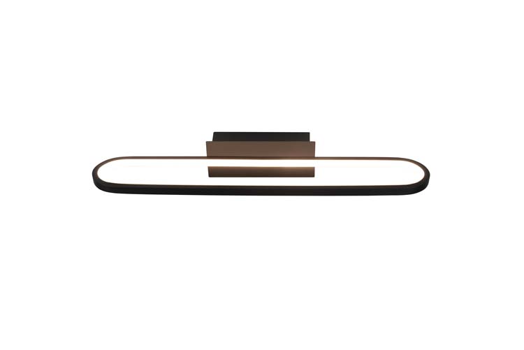 Badkamerverlichting wandlamp LED zwart 9cm 23W 2300LM IP44