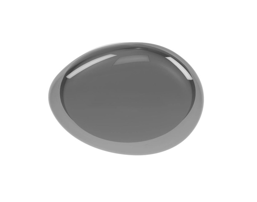 Plafonnier - gris/blanc - Ø40xH6,5cm - LED - 1x19,5W - 2700/4000/6500K - 2600lm