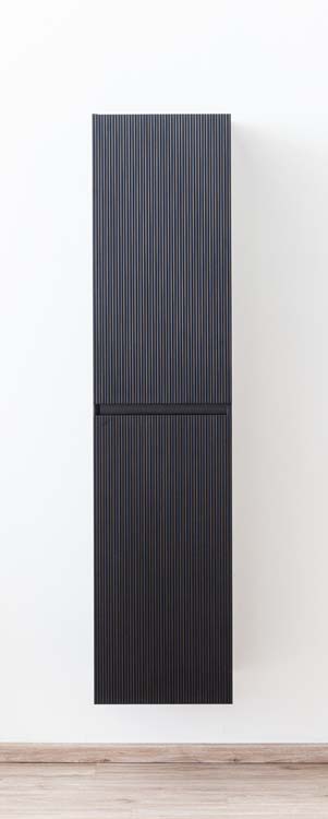 Kolomkast Windsor mat zwart hangend 170x40x35cm