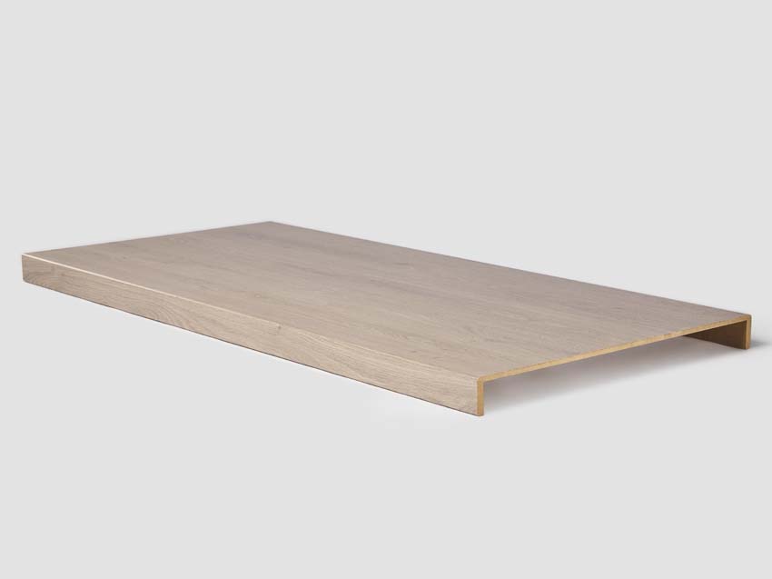Dubbele traptrede Livenza oak 130x61x5,6cm