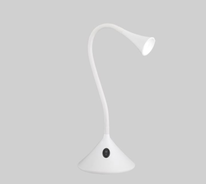 Bureaulamp - wit - Ø13,5xH31,8cm - LED - 1x3W - 3000K