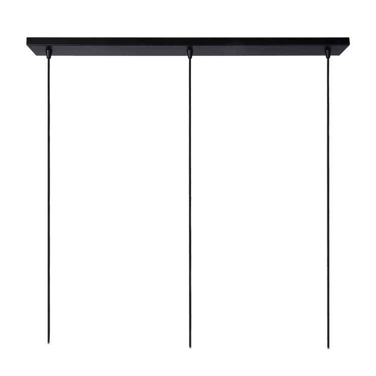 Lucide NOLAN - Suspension - 3xE27 - Noir